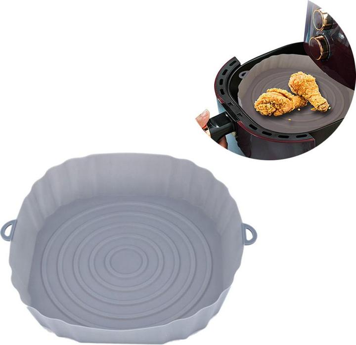 Actual product image Esmée Silikon Schale Heissluft Fritteuse Korb für Air Fryer
