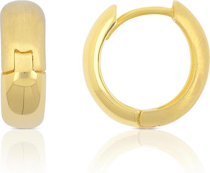 Muau Creolen (750/18K Gelbgold)