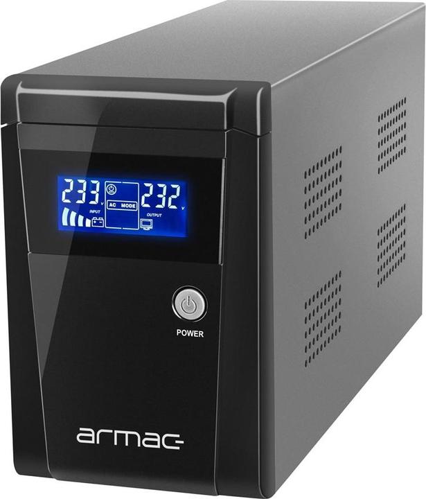 Armac UPS Office LCD 1000F (O/1000F/LCD) (1000 VA, 650 W, Line-Interaktiv USV)