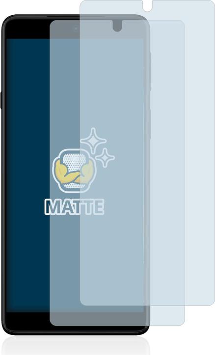 Actual product image BROTECT Anti-glare screen protector matt (2 Piece, Motorola Edge 20)