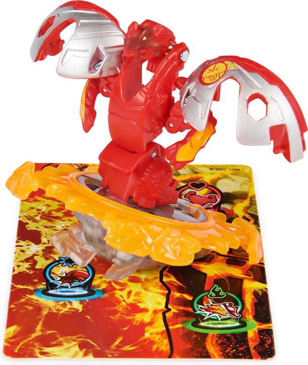 Actual product image Spin Master Bakugan 2023 Starter Pack with 3 Bakugan (incl. 1 Special Attack Dragonoid, 2 Core Balls (Nillious