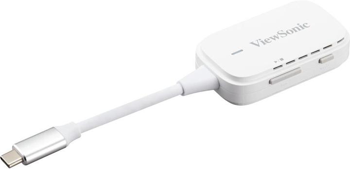Actual product image Viewsonic Wireless dongle Tx + Rx for USB type-C Tx and HDMI+USB type A charging Rx (Various)