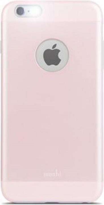 Actual product image Moshi iGlaze - ultra-slim snap on case for iPhone 6/6s Plus - Carnation Pink (Apple iPhone 6 Plus, Apple iPhone 6s Plus)