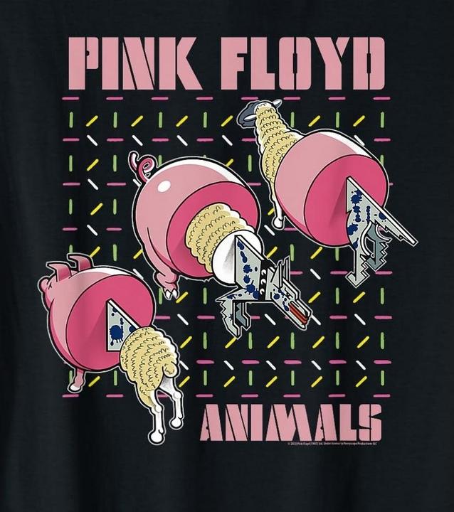Immagine prodotto Pink Floyd Maglietta Animali Adulto Unisex (L)
