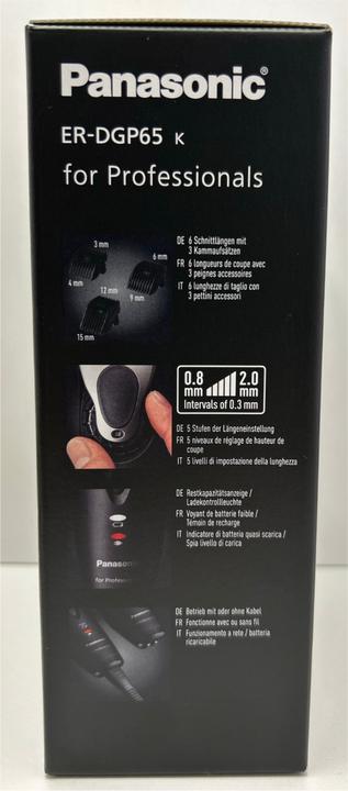 Actual product image Panasonic ER-DGP65