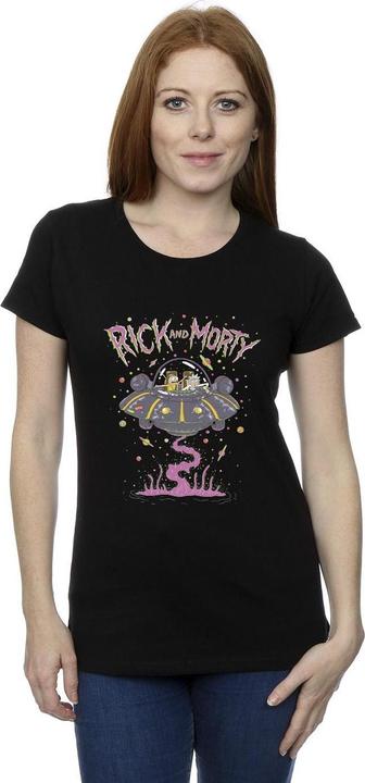 Produktbild Rick And Morty Pink Spaceship TShirt (XL)
