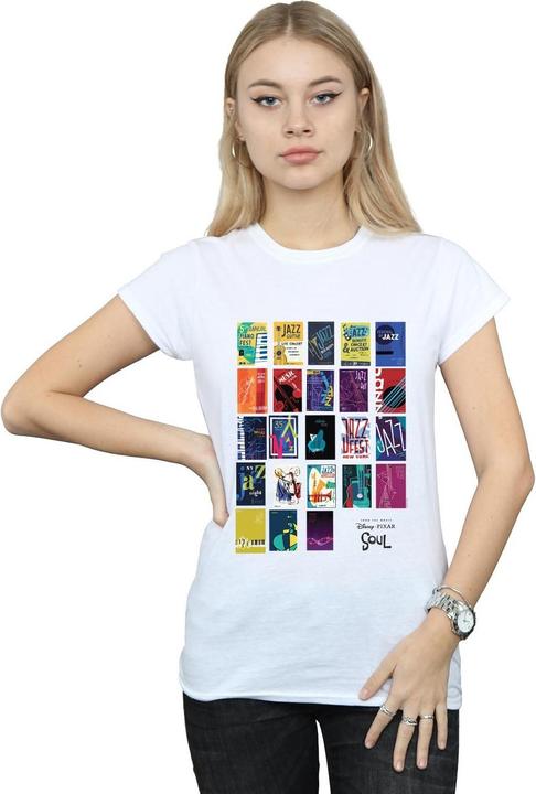 Immagine prodotto Disney Soul Jazz Poster Wall Maglietta Donna (L)