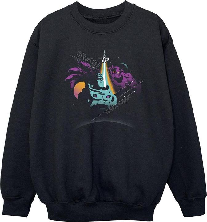 Actual product image Disney Girls Lightyear Zurg In Space Sweatshirt (128)