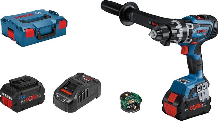 Auxiliary handle, 2 batteries, Bluetooth Low Energy Module GCY 42, Fast charger, L-Boxx, L-Boxx insert for device