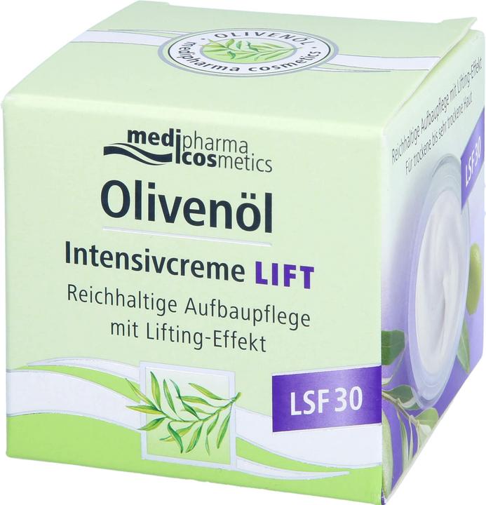 Actual product image Medipharma Olive Oil Int Cre Li Lsf30, 50 ml CRE (50 ml, Day cream, SPF 30)