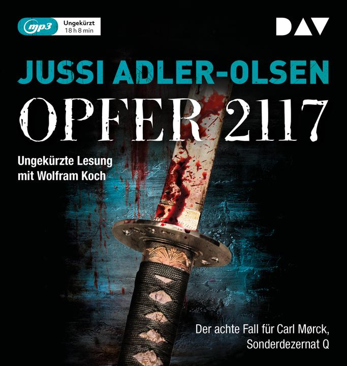 Image du produit Victimes 2117. 8e affaire pour Carl Mørck, unité spéciale Q (Cuisinier au tungstène, Hannes Thiess, Jussi Eagle-Olsen, Allemand)