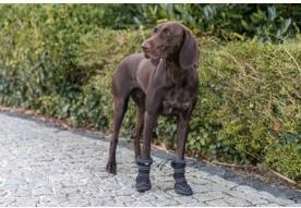 Produktbild Trixie Walker Active Long protective boots, L, 2 pcs., black (L, Hundeschuhe)