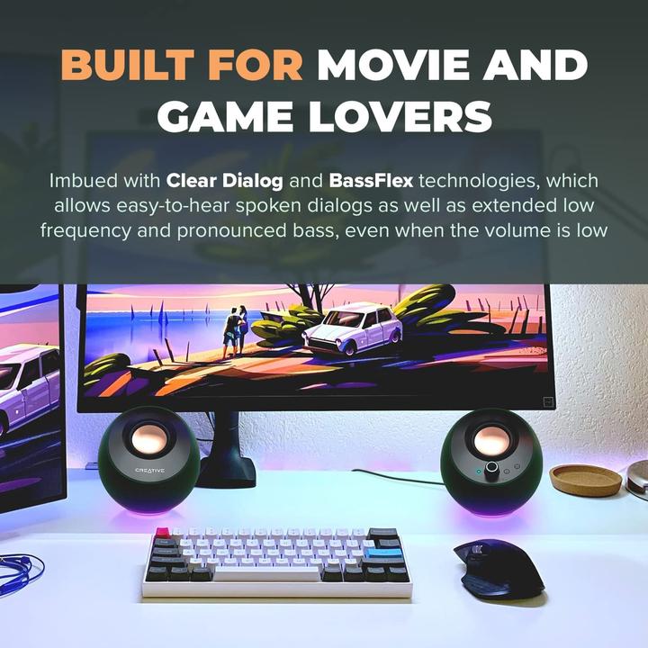 Actual product image Creative Pebble Pro