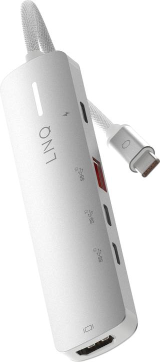 Produktbild LINQ Connects 5in1 PRO USB-C Multiport Hub 140W (USB-C, 5 Ports)