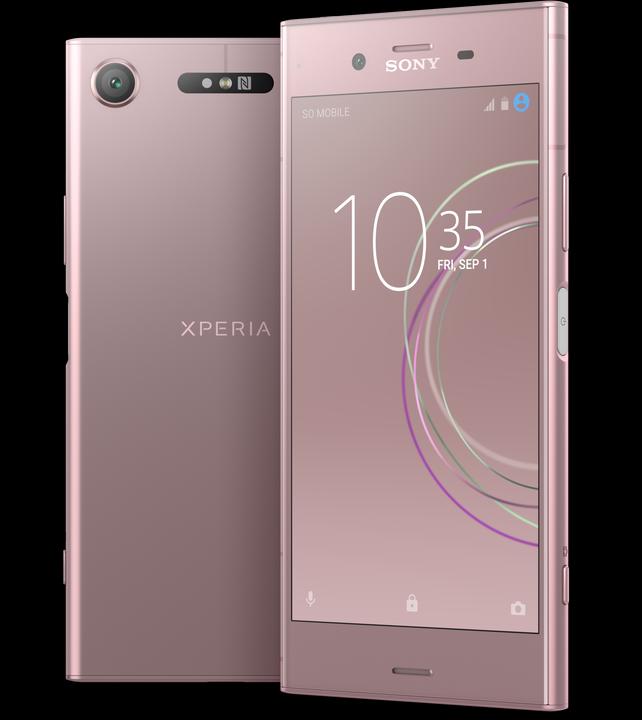 Sony Xperia XZ1 (64 GB, Venus Pink, 5.20", Single SIM, 19 Mpx, 4G)