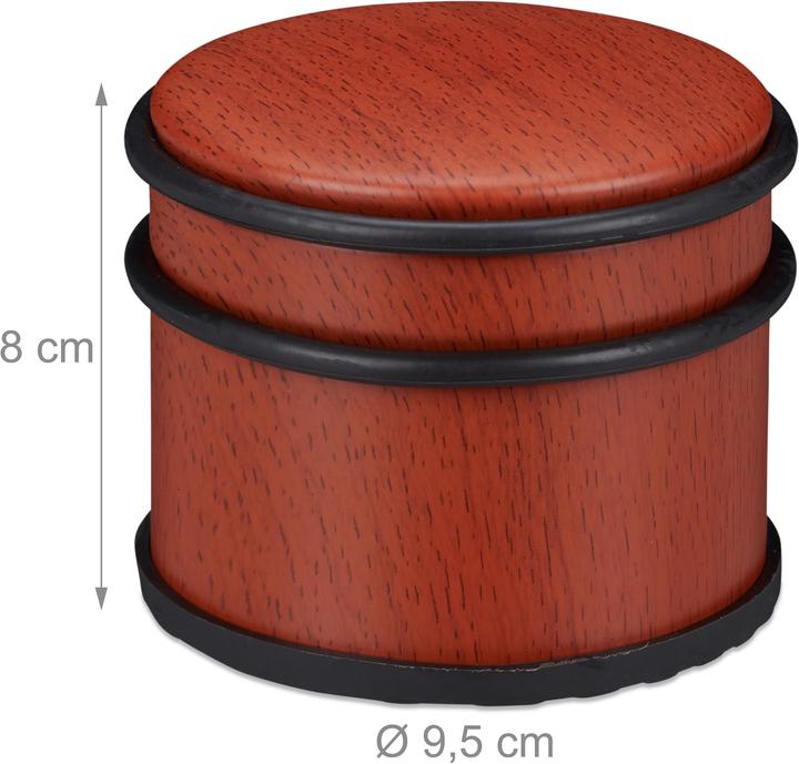 Immagine prodotto Relaxdays Fermaporta da-terra (1 Pezzo/i, 9,5 x 9,5 x 8 cm)