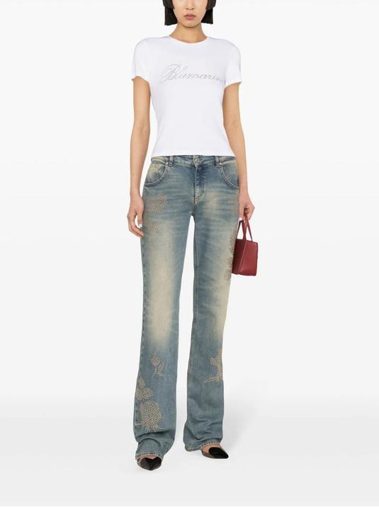 Actual product image Blumarine T-shirt logo (L)