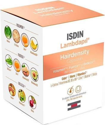Isdin Hairdensity Hair and Nail Volume Booster 180 Capsules (180 x)