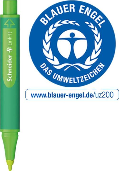 Actual product image Schneider Fiber pen - Link-It - Light green (Green, 1 x)