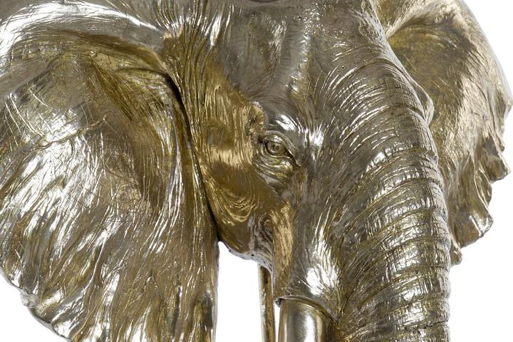 Produktbild DKD Home Decor Deko-Figur Schwarz Gold Elefant Orientalisch 60 x 36 x 73 cm