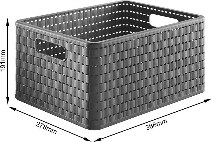 Actual product image Rotho Country (1 x, 36.8 x 27.8 x 19.1 cm)