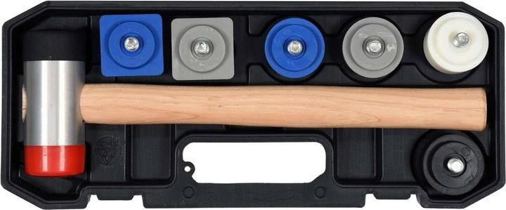 Produktbild Yato Profi Schonhammer mit Ersatzköpfen Satz 8 tlg. YT-45905 (1250 g)