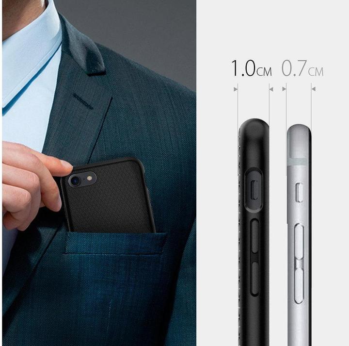 Actual product image Spigen Liquid Armor (Apple iPhone SE (3rd Gen), Apple iPhone SE (2nd Gen), Apple iPhone 8, Apple iPhone 7)