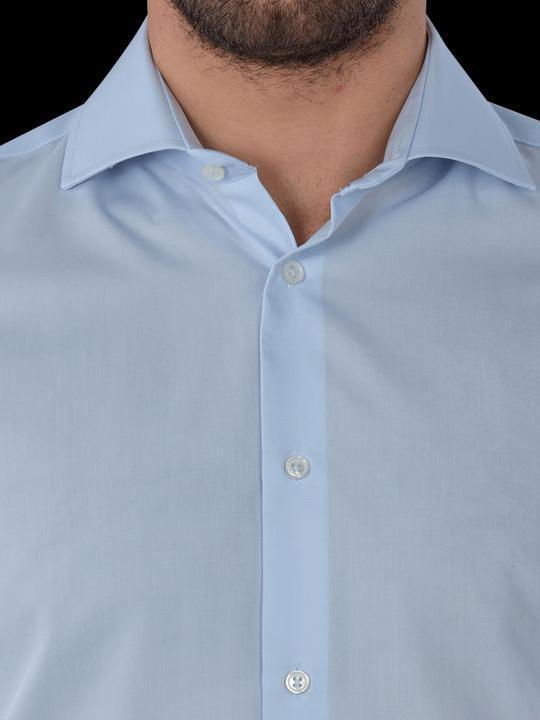 Immagine prodotto The Basics Camicia Modern Fit Hai easy iron blue (L)
