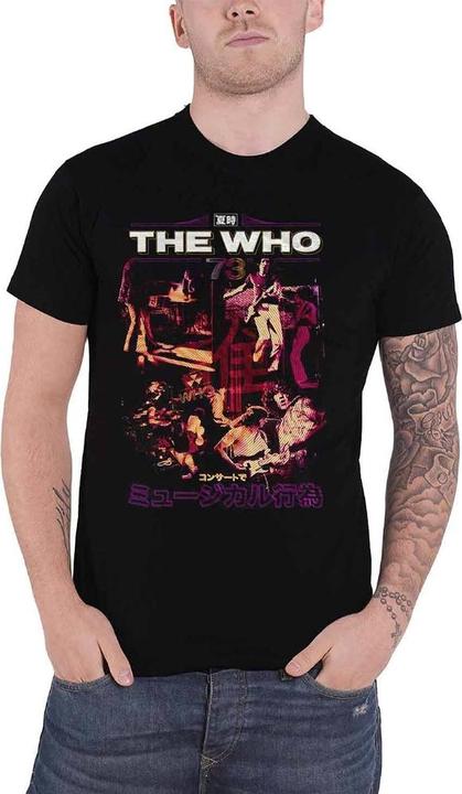 Immagine prodotto The Who Maglietta unisex adulto Japan '73 in cotone (XXL)