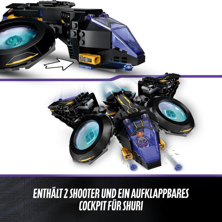 Actual product image LEGO Shuri's Sunbird (76211, LEGO Marvel)