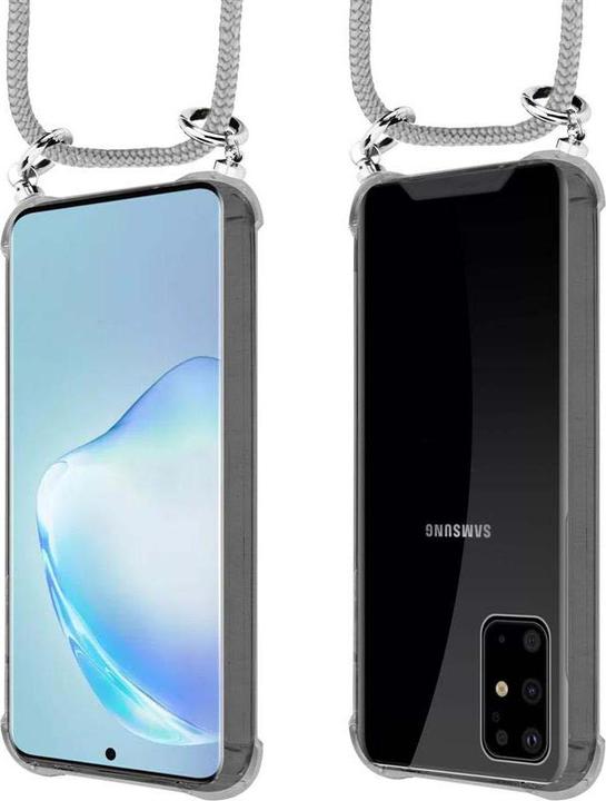 Produktbild Cadorabo TPU Handy Kette SILBER Cover