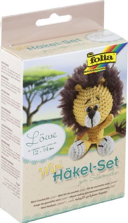 Image du produit Folia Mini set de crochet Lion