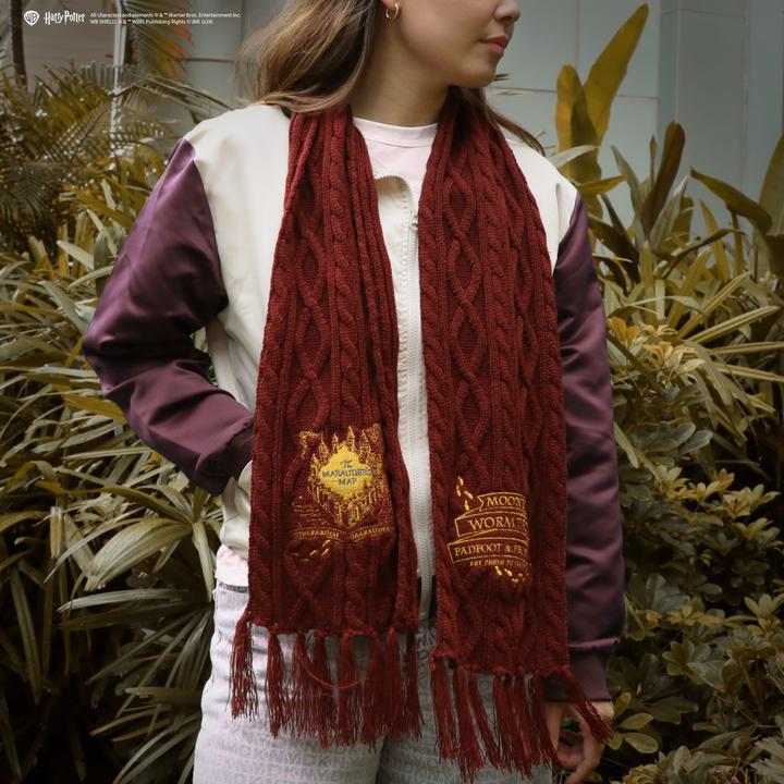 Actual product image Cinereplicas Harry Potter: Marauder Map Deluxe Scarf