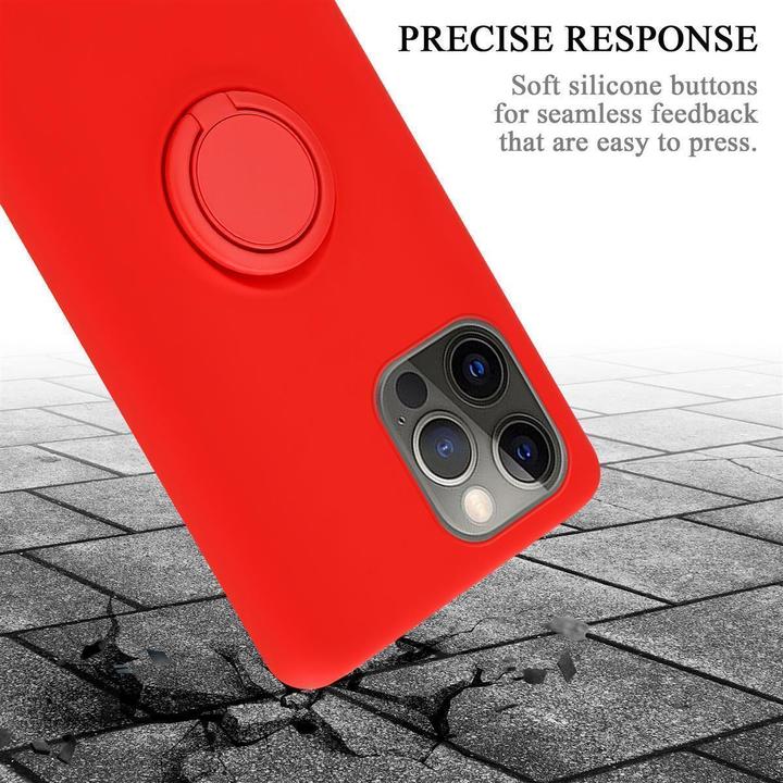 Actual product image Cadorabo TPU Liquid Ring Silicone Case Cover (Apple iPhone 13 Pro Max)