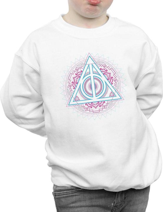 Image du produit - Sweat NEON DEATHLY HALLOWS - Garçon (128)