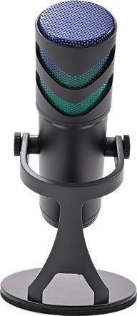 Actual product image Deltaco Gaming RGB Microphone