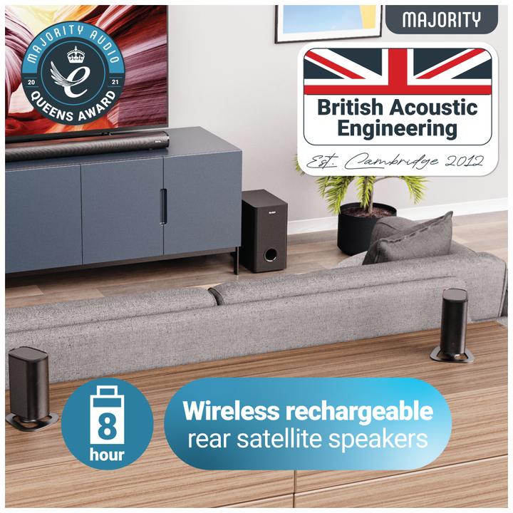 Actual product image Majority Everest 5.1 Dolby Audio Soundbar EU