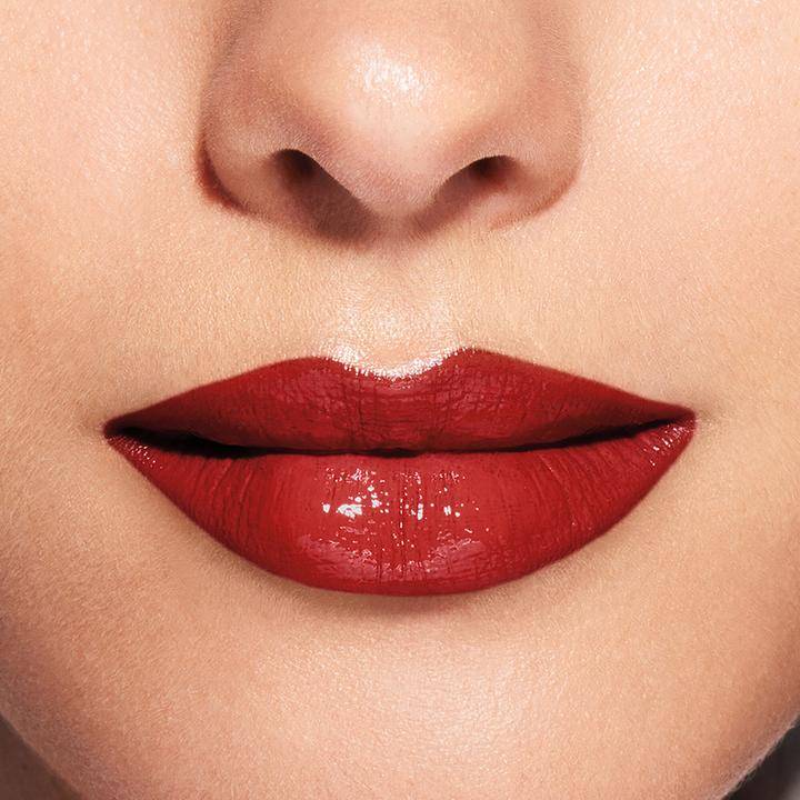 Actual product image Shiseido LacquerInk LipShine (307 Scarlet Glare)