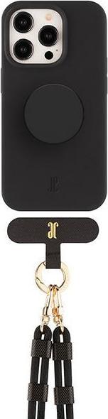 Actual product image Just Elegance Necklace Cover with PopSockets 3in1 Case Black