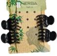 Produktbild Herba Ecofriendly Pinzettina 2 cm schwarz (4 Stk.)