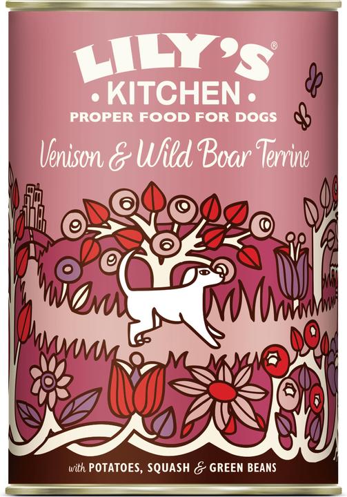 Image du produit Lily's Kitchen Terrine de chevreuil et de sanglier (Adulte, 1 pcs, 400 g)
