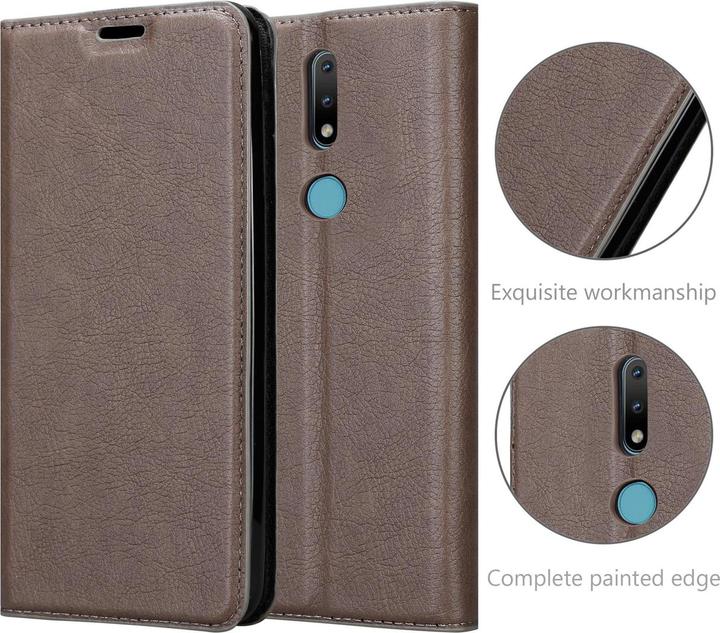 Productafbeelding Cadorabo Boek Onzichtbare Magneethoes (Nokia 2.4)