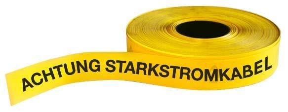 Fränkische Rohrwerke Route warning tape (25000 cm)
