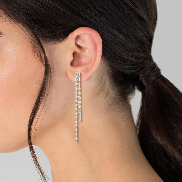 Produktbild Glanzstücke München Damen Sterling Silber Zirkonia Gelbgold - 34426 (Sterling Silber)