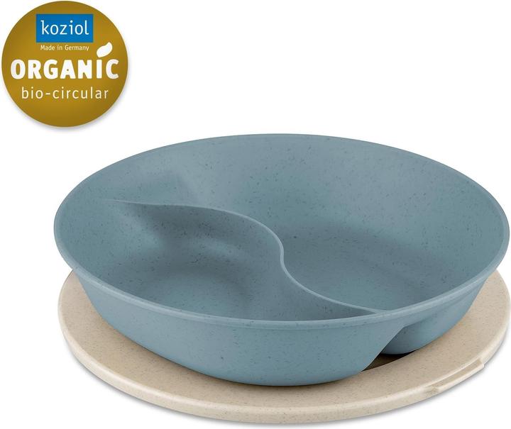 Image du produit Koziol Assiette menu avec couvercle 1,5 litre (1 x, 25 cm)