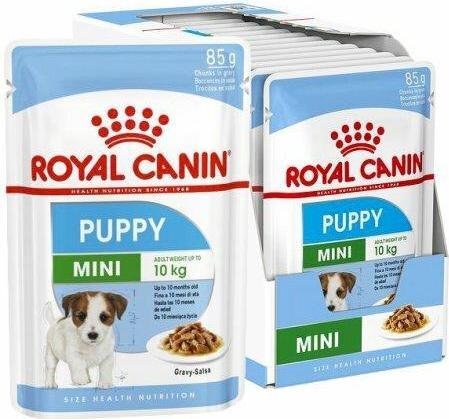 Image du produit Royal Canin Mini Puppy en sauce (Chiot + chaton, 1 pcs, 85 g)
