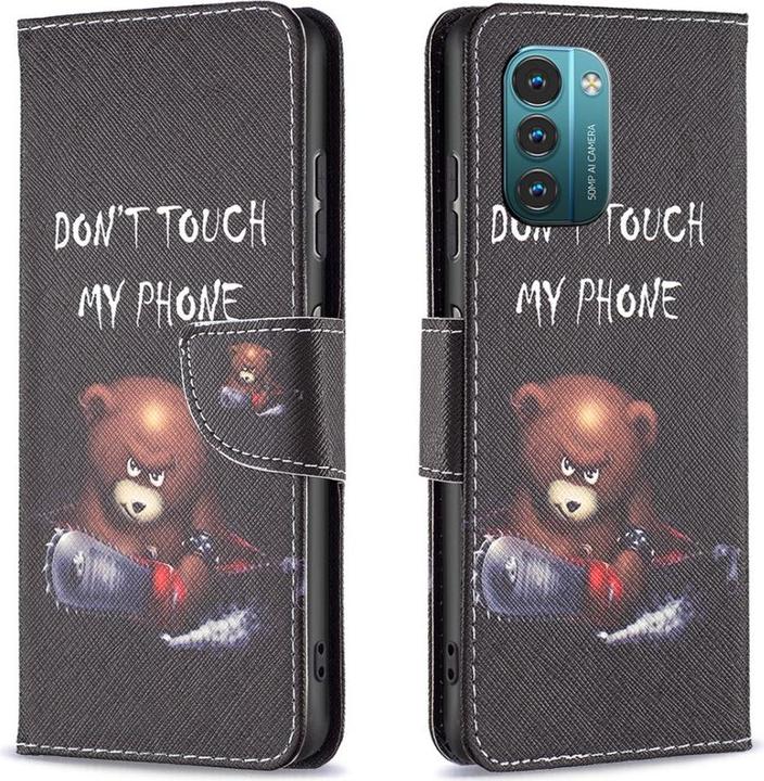 Produktbild Cover-Discount Nokia G11 / G21 - Leder Hülle Don't Touch (Nokia G11, Nokia G21)