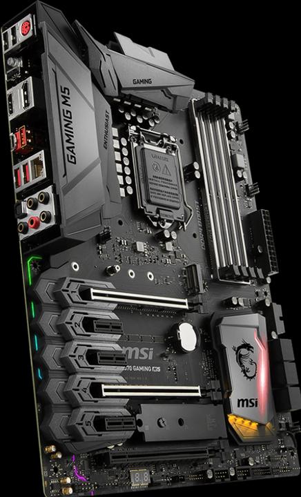 Actual product image MSI Z370 Gaming M5 (LGA 1151, Intel Z370, ATX)
