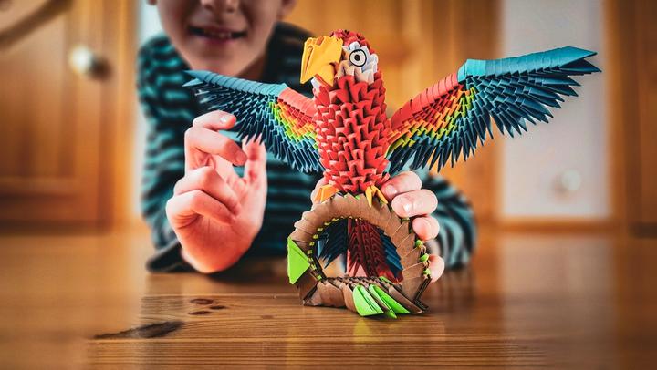 Produktbild Alexander Origami 3D Papagei