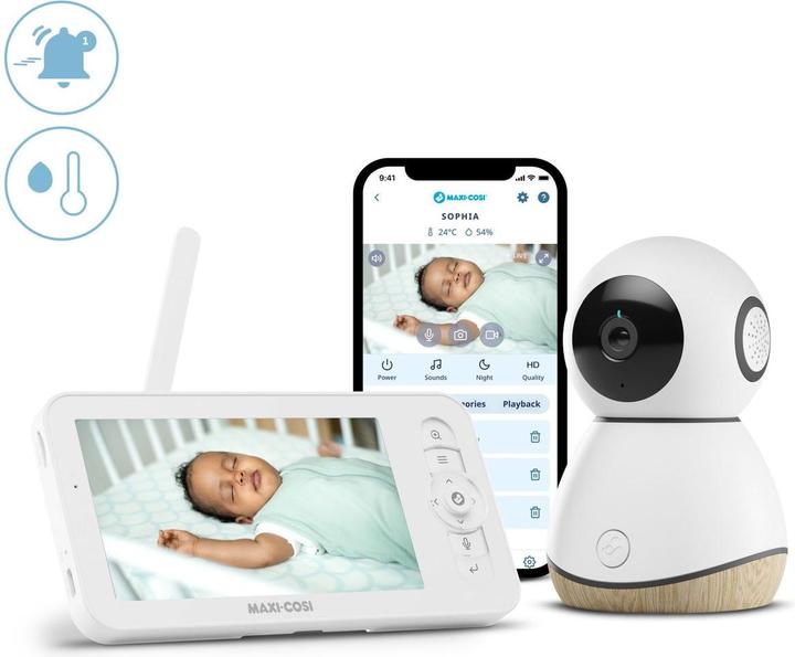 Immagine prodotto Maxi-Cosi MC See Baby Monitor Pro (Video e audio, 200 m)